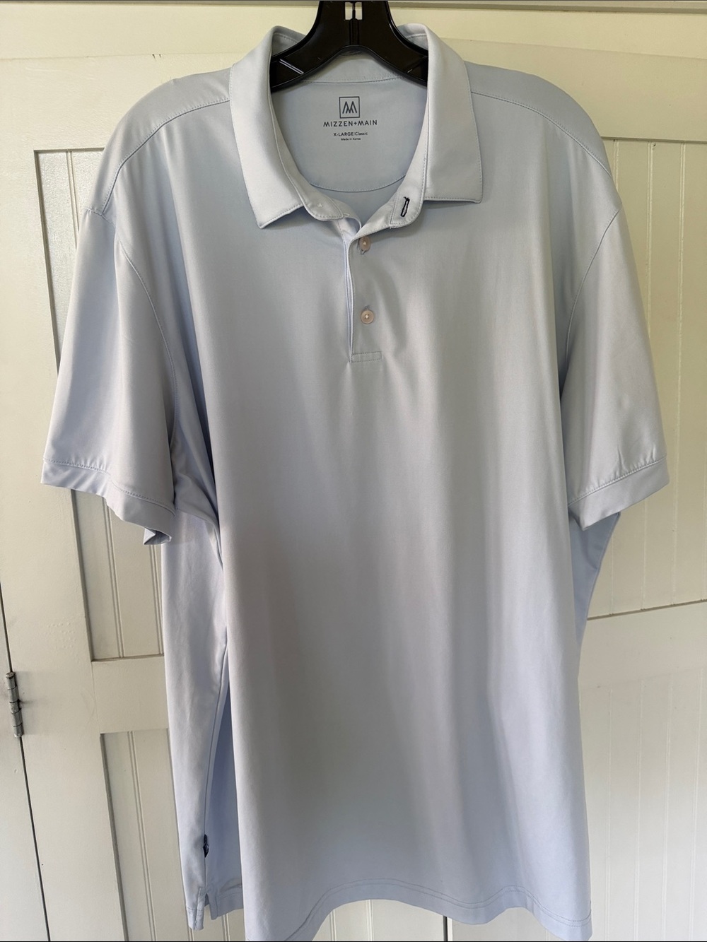 Mizzen+Main Soft Sky Performance Polo